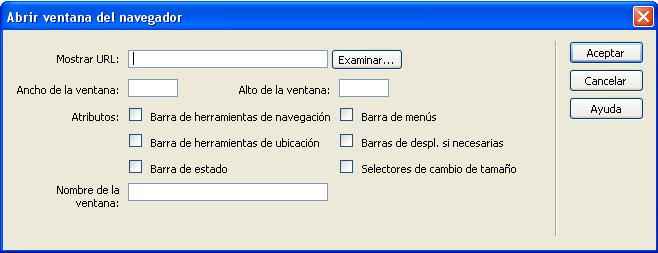 Abrir ventana del navegador