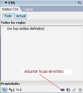 Adjuntar hojas de estilos externas 