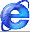 Anagrama del navegador Internet Explorer